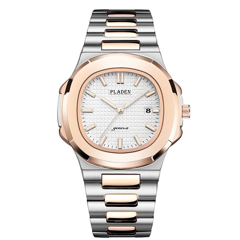 Pladen Stainless Steel Watch