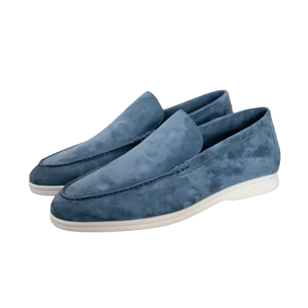 LORMIER Suede Loafers