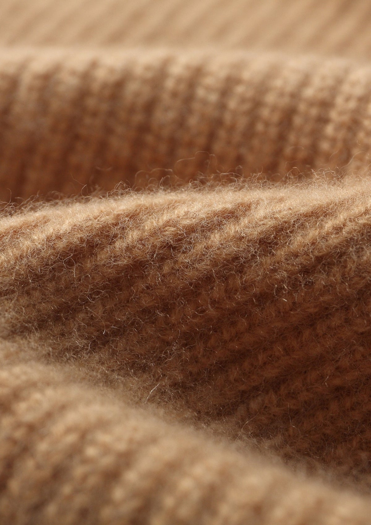 Pure Extra-Fine Merino Wool Ribbed Crewneck Sweater