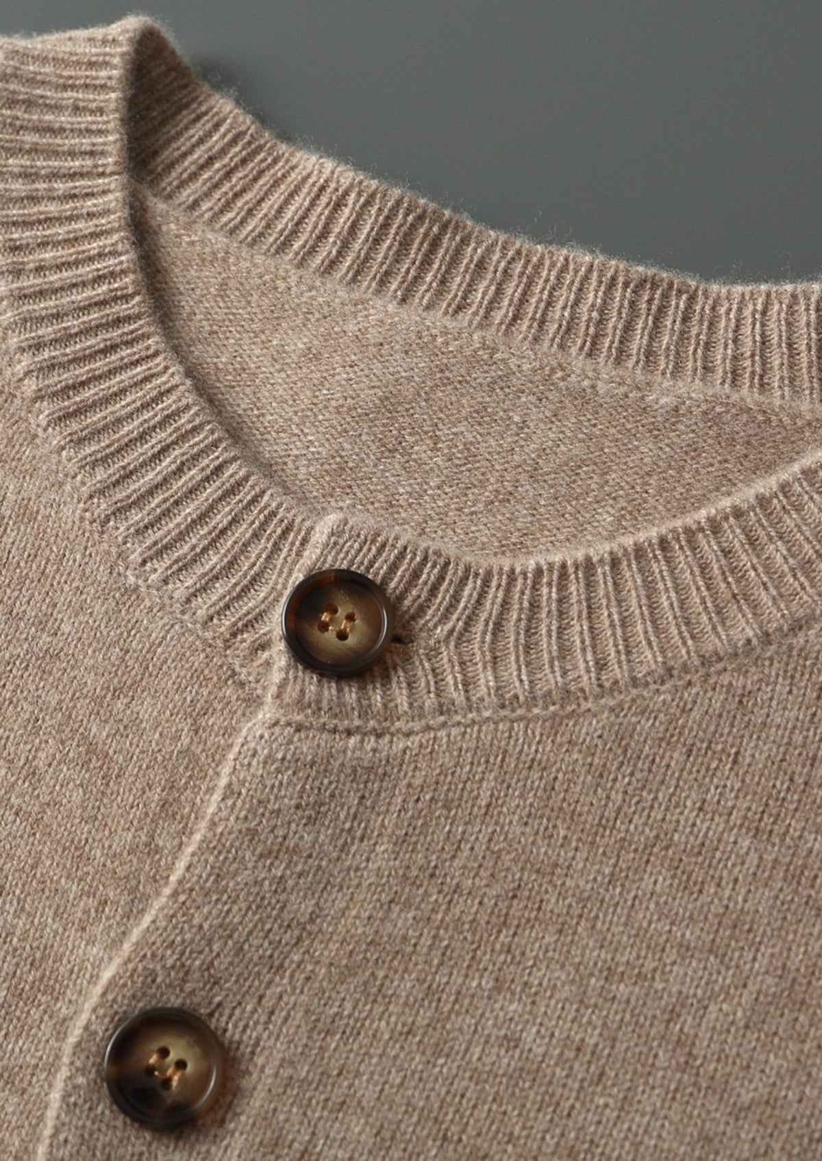 Pure Extra-Fine Merino Wool Classic Button Cardigan