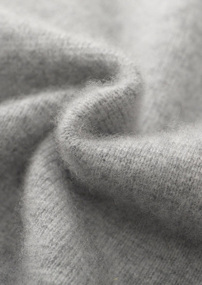 Pure Extra-Fine Merino Wool Contrast Zip Cardigan