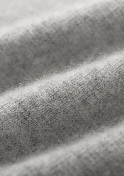 Pure Extra-Fine Merino Wool Contrast Zip Cardigan