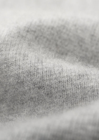 Pure Extra-Fine Merino Wool Contrast Zip Cardigan