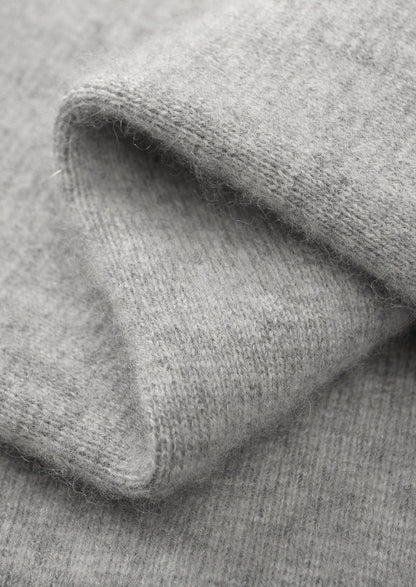 Pure Extra-Fine Merino Wool Contrast Zip Cardigan