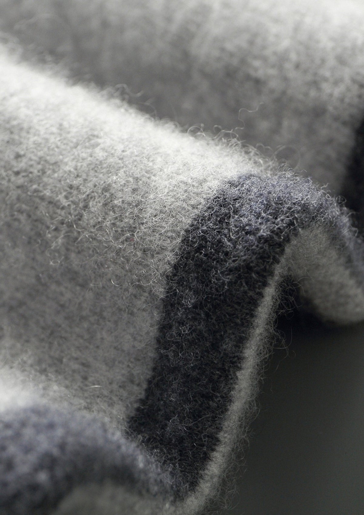 Pure Extra-Fine Merino Wool Striped Leisure Trousers