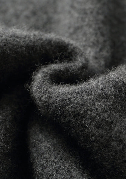 Pure Extra-Fine Merino Wool Contrast Zip Polo