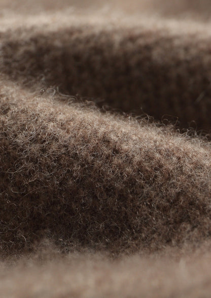 Pure Extra-Fine Merino Wool Jacquard Zip Hoodie