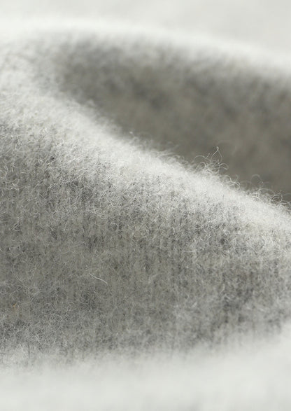 Pure Extra-Fine Merino Wool Hooded Zipper Vest