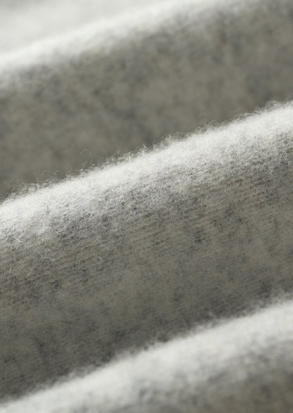 Pure Extra-Fine Merino Wool Hooded Zipper Vest