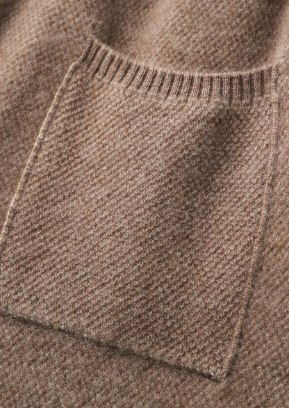 Pure Extra-Fine Merino Wool Jaquard Knit Trousers