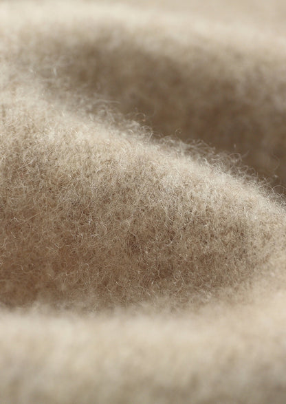 Pure Extra-Fine Merino Wool Contrast Leisure Trousers