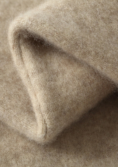 Pure Extra-Fine Merino Wool Contrast Leisure Trousers