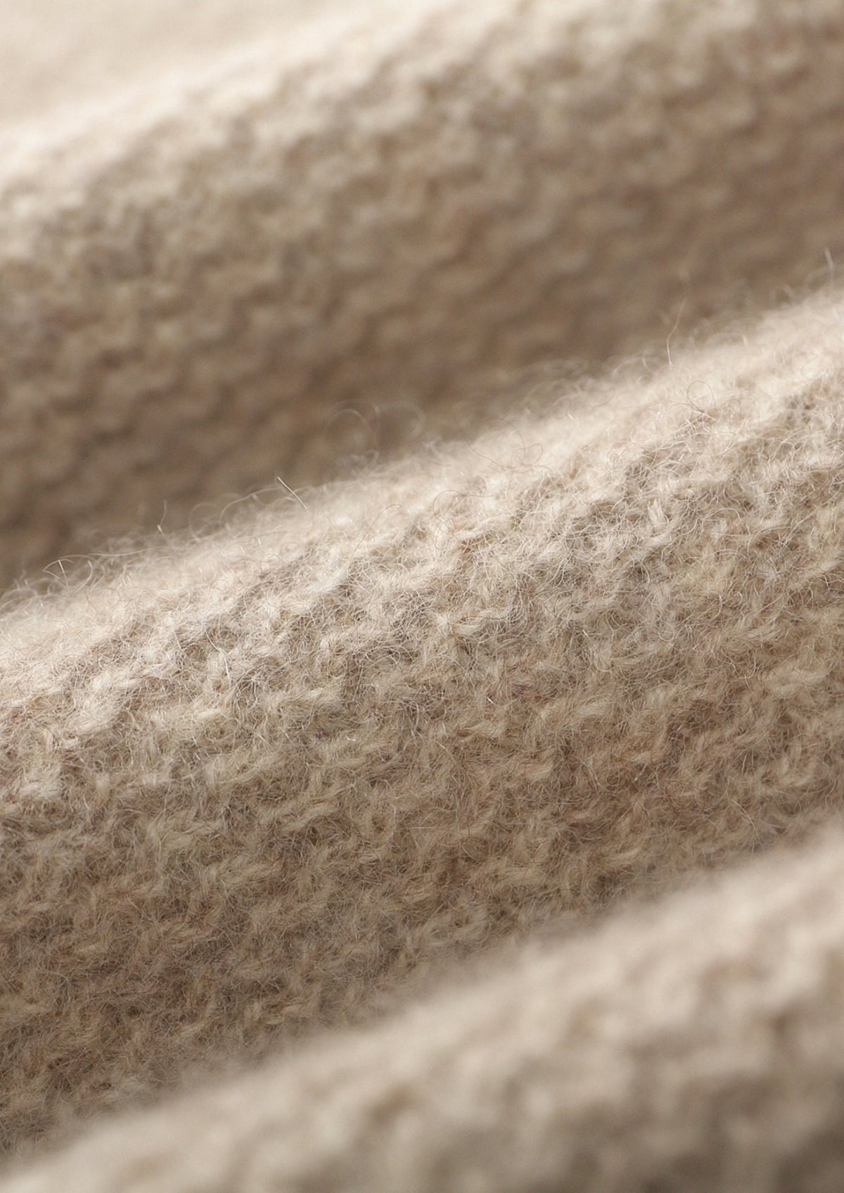 Pure Extra-Fine Merino Wool Textured Button Cardigan