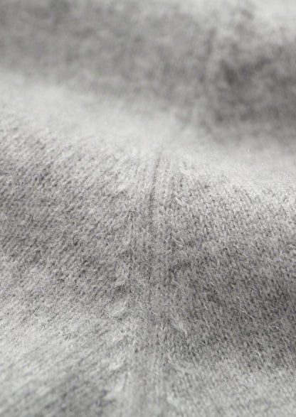 Premium Cashmere Buttonless Contrast Polo