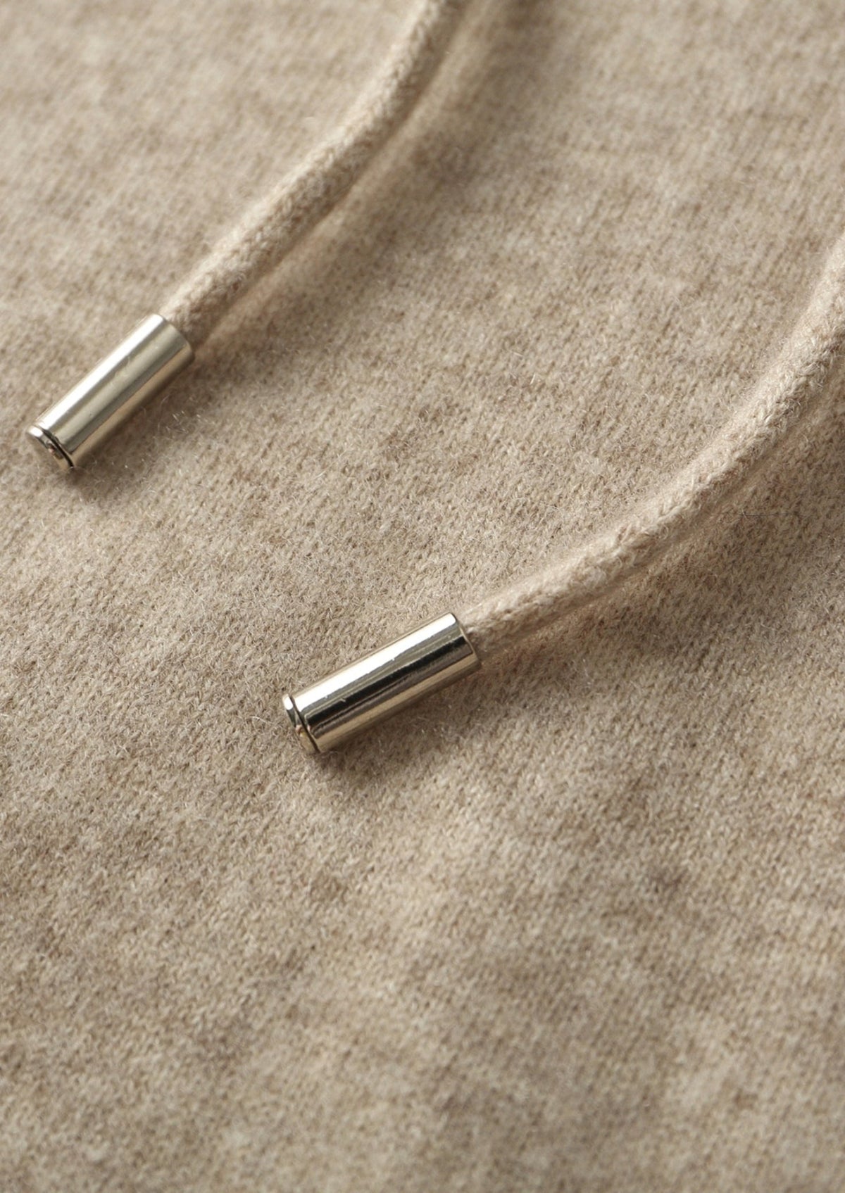 Premium Cashmere Half-Zip Hoodie