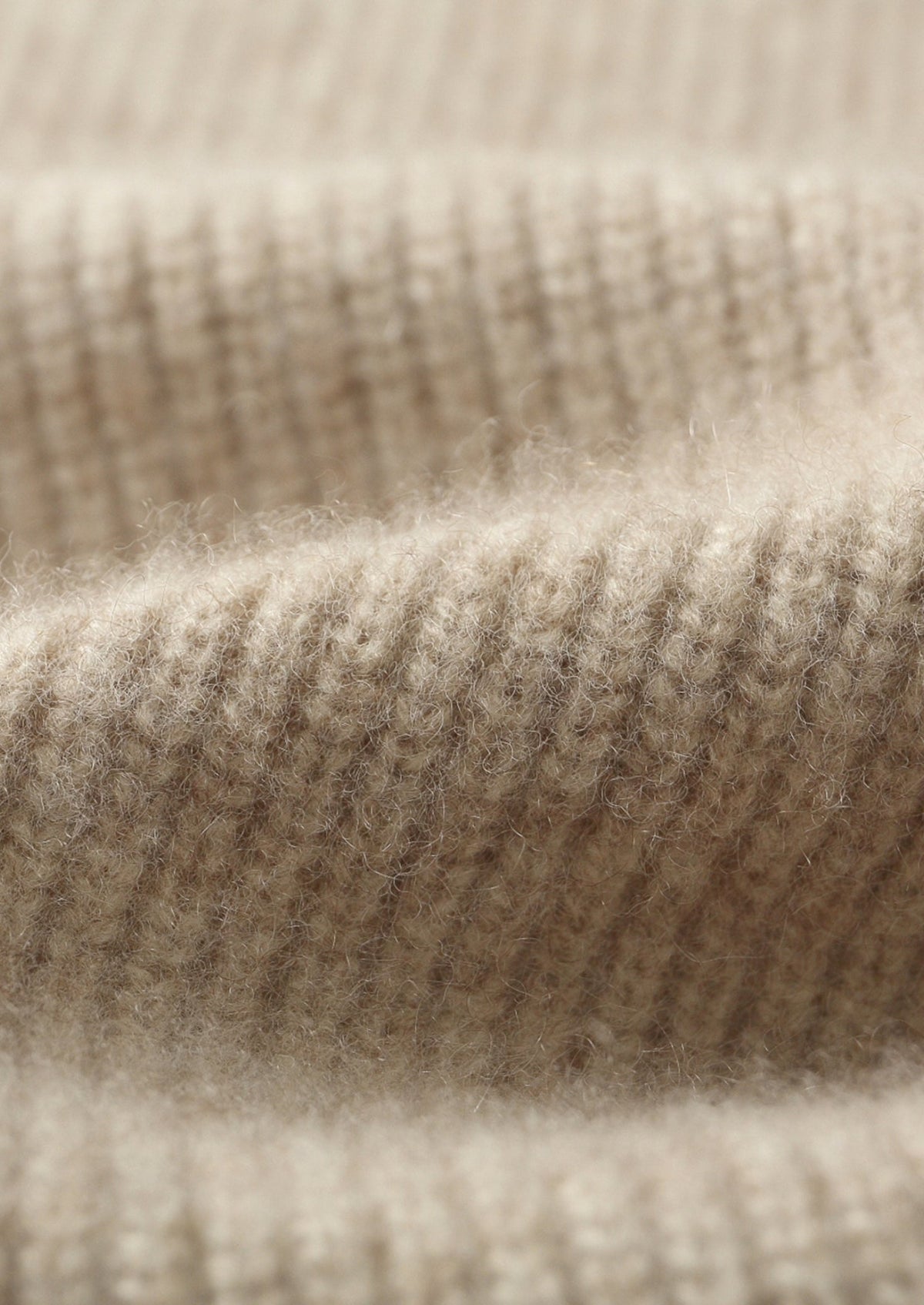 Premium Cashmere Ribbed Button-Up Hoodie