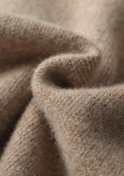 Pure Extra-Fine Merino Wool Zipper Hoodie