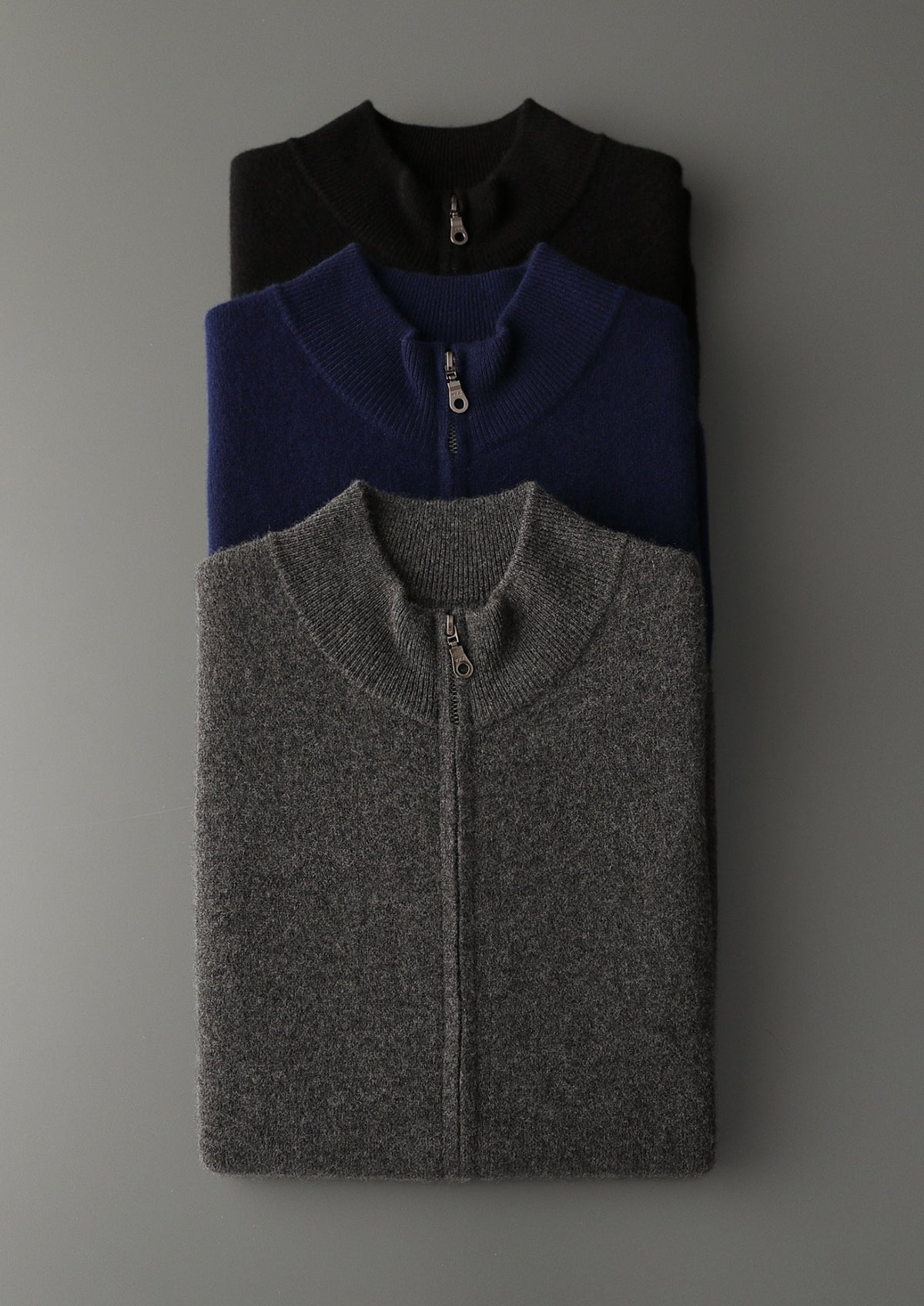 Pure Extra-Fine Merino Wool Zipper Vest