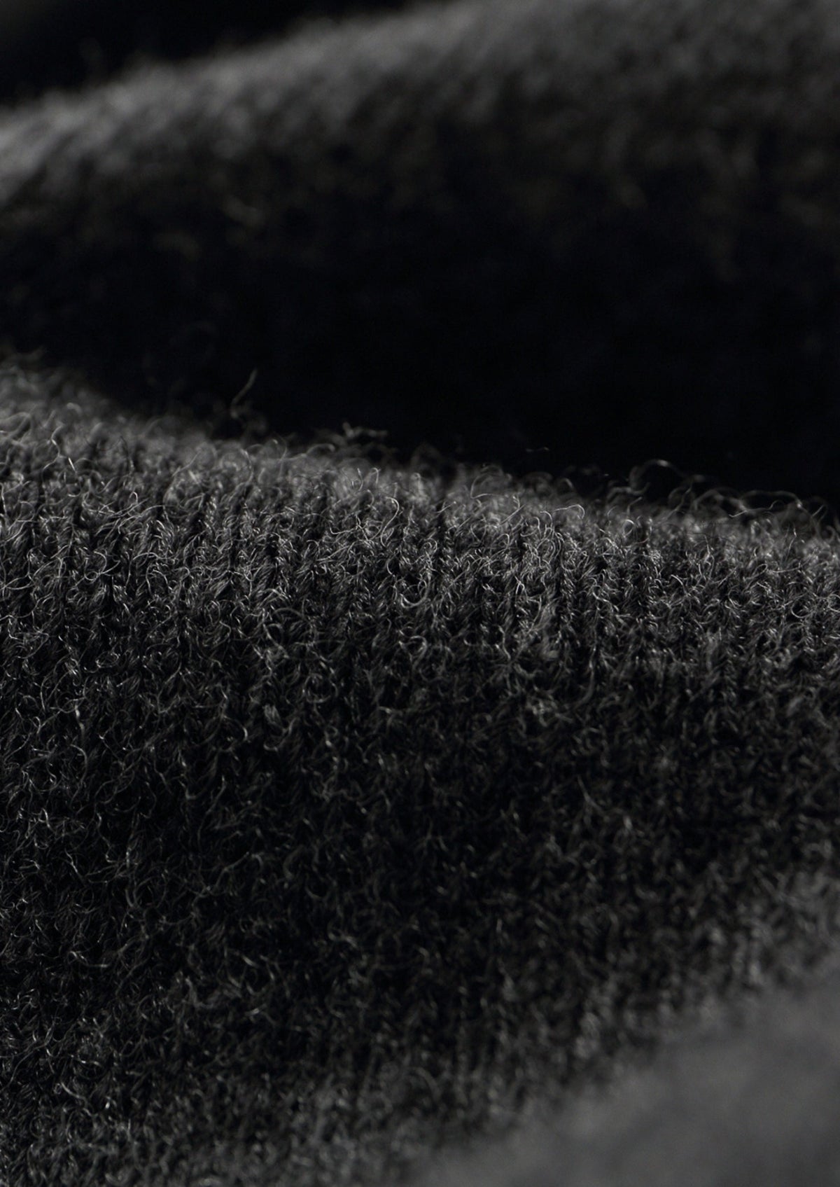 Pure Extra-Fine Merino Wool Funnel Neck Cardigan