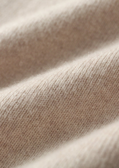Pure Extra-Fine Merino Wool Zip Polo Cardigan