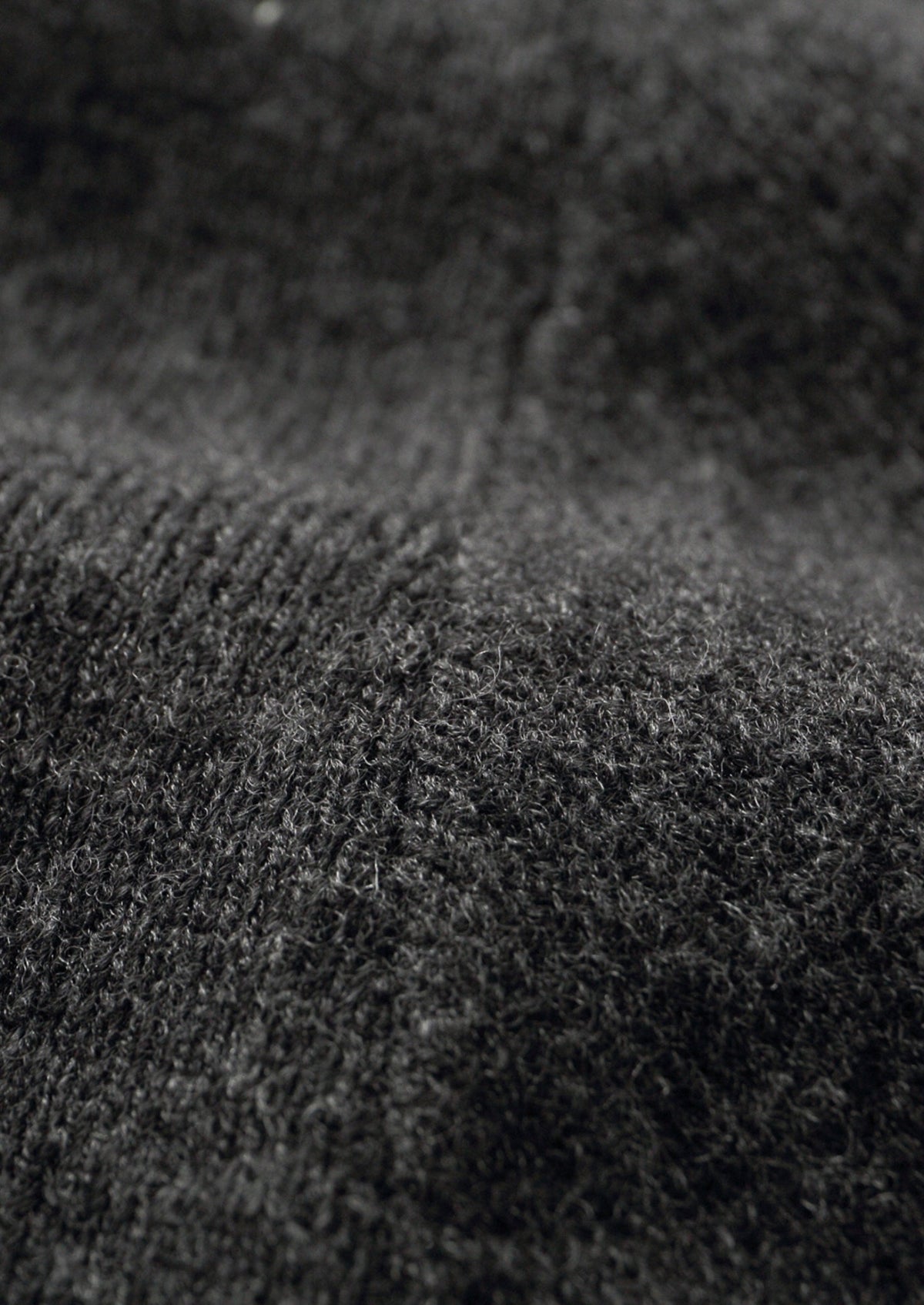 Pure Extra-Fine Merino Wool Funnel Neck Cardigan