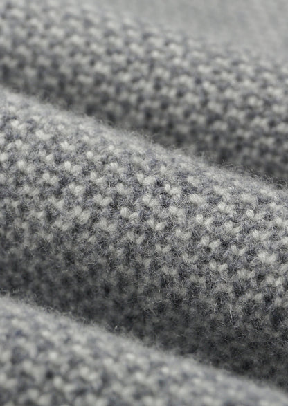 Pure Extra-Fine Merino Wool Jaquard Trousers