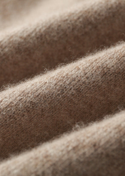 Pure Extra-Fine Merino Wool Zipper Hoodie
