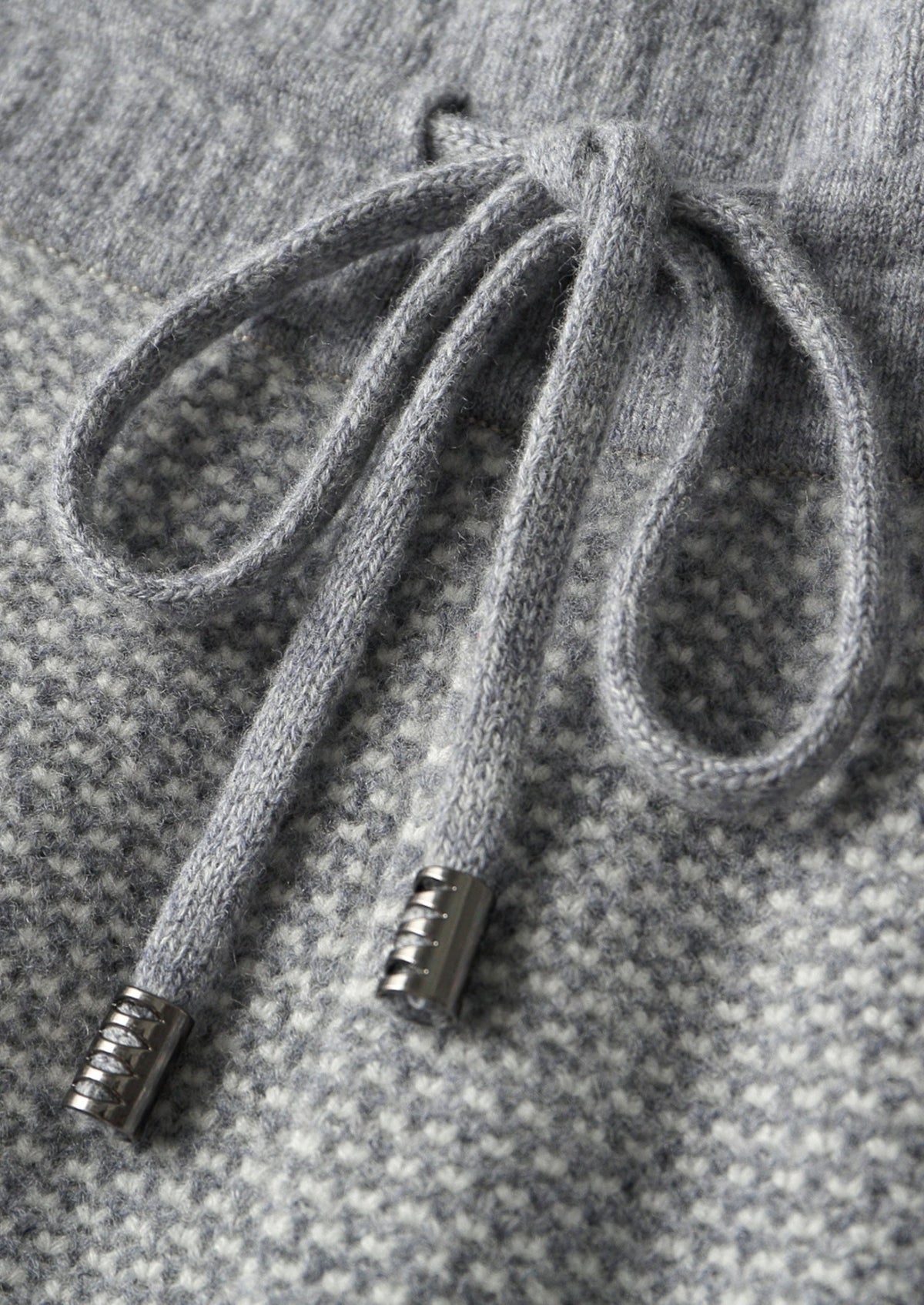 Pure Extra-Fine Merino Wool Jaquard Trousers