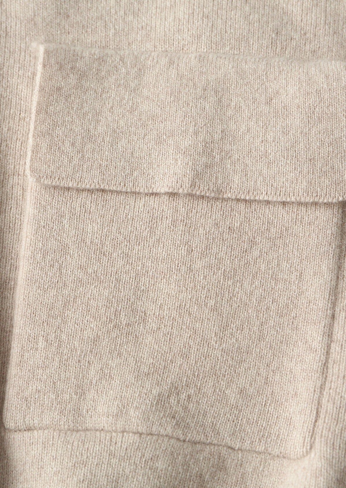 Pure Extra-Fine Merino Wool Zip Polo Cardigan