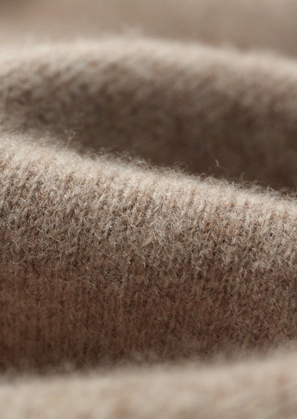 Pure Extra-Fine Merino Wool Zipper Hoodie