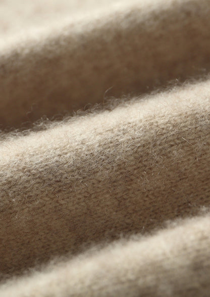 Pure Extra-Fine Merino Wool Quarter-Zip Hoodie