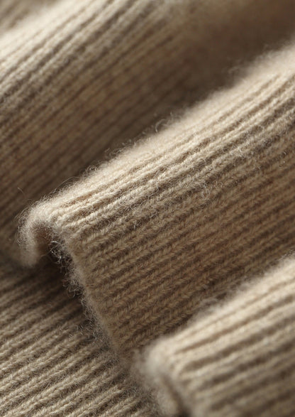 Pure Extra-Fine Merino Wool Quarter-Zip Hoodie