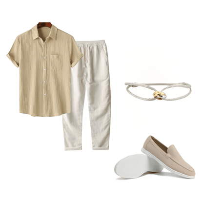 AEGEAN BEIGE 4 - PIECE SET - LORMIER - 