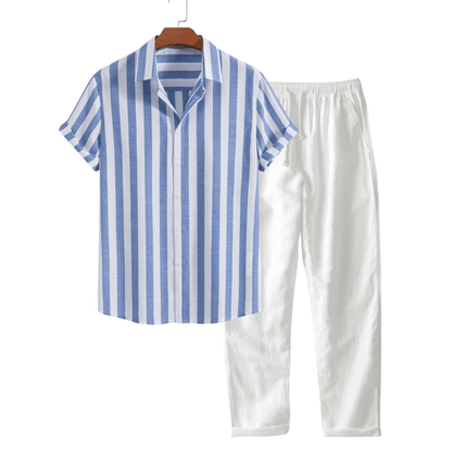 AMALFI - SHORT - SLEEVED SET - LORMIER - 