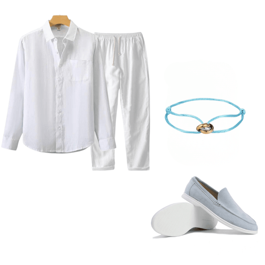 AMALFI TAUPE 4 - PIECE SET - LORMIER - 