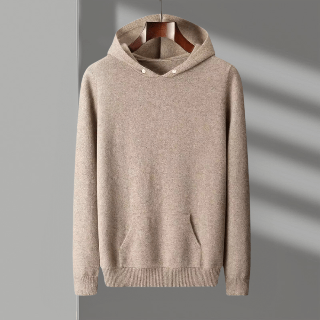 ARDEN - MERINO WOOL HOODIE - LORMIER - 