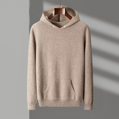 ARDEN - MERINO WOOL HOODIE - LORMIER - 