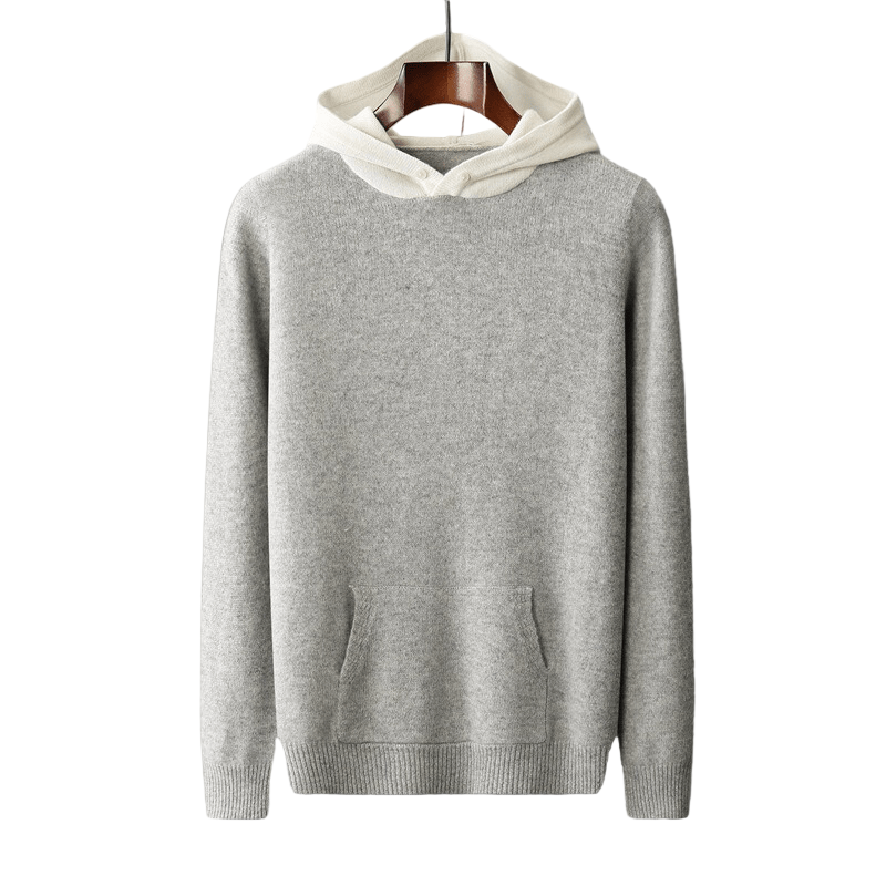 ARDEN - MERINO WOOL HOODIE - LORMIER - 