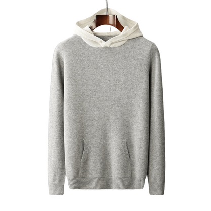 ARDEN - MERINO WOOL HOODIE - LORMIER - 