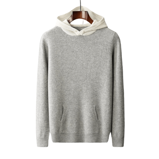 ARDEN - MERINO WOOL HOODIE - LORMIER - 