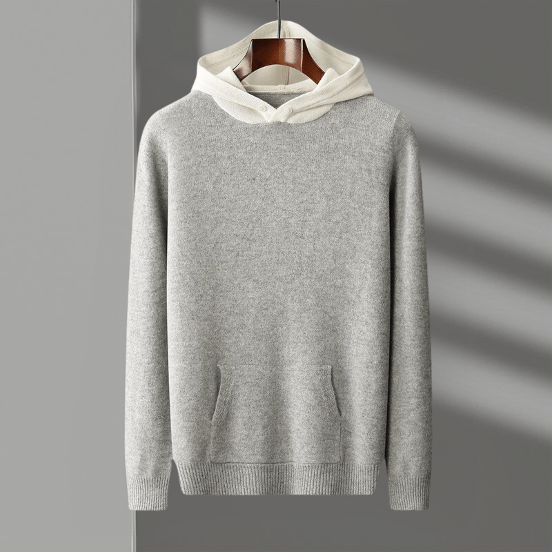 ARDEN - MERINO WOOL HOODIE - LORMIER - 
