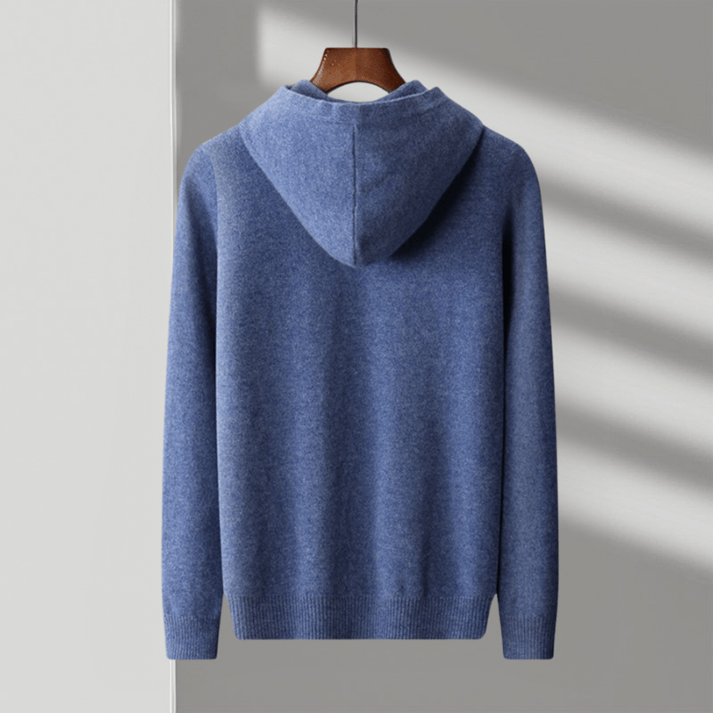 ARDEN - MERINO WOOL HOODIE - LORMIER - 