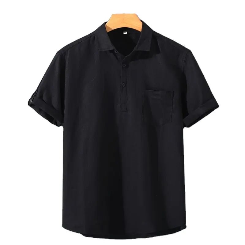 ATHENS - LINEN POLO - LORMIER - 
