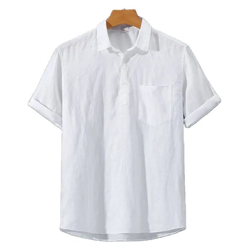 ATHENS - LINEN POLO - LORMIER - 