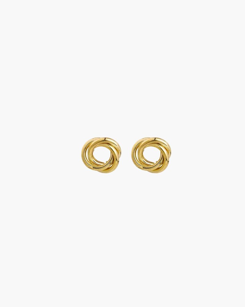AURELIA KNOT STUDS - LORMIER - 