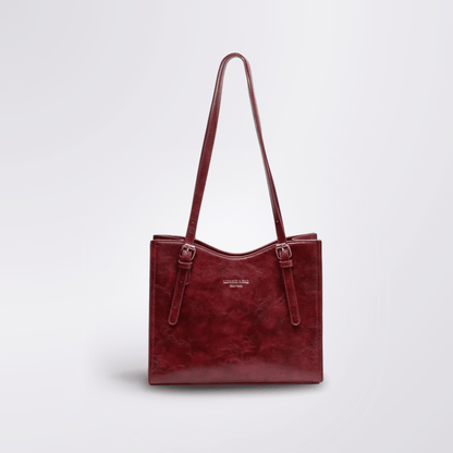 BUNNY - VINTAGE VEGAN LEATHER SHOULDER BAG - LORMIER - 