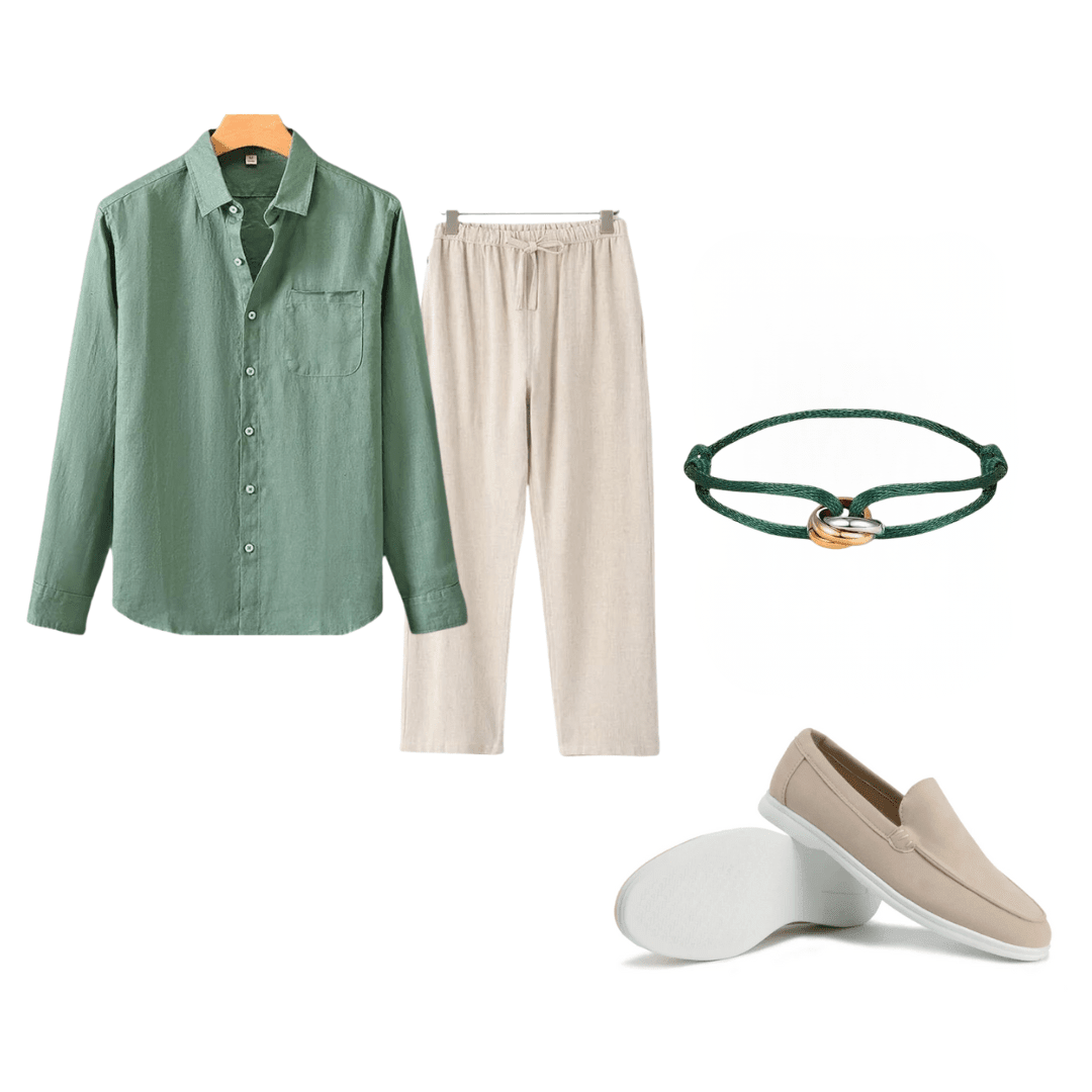 CAPRI LINEN 4 - PIECE SET - LORMIER - 