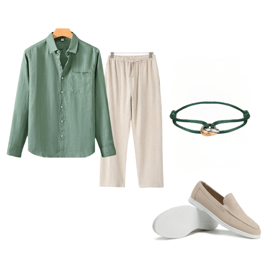 CAPRI LINEN 4 - PIECE SET - LORMIER - 