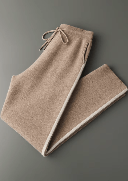 CASHMERE COMFORT SET – ZIP HOODIE & KNIT PANTS - LORMIER - 