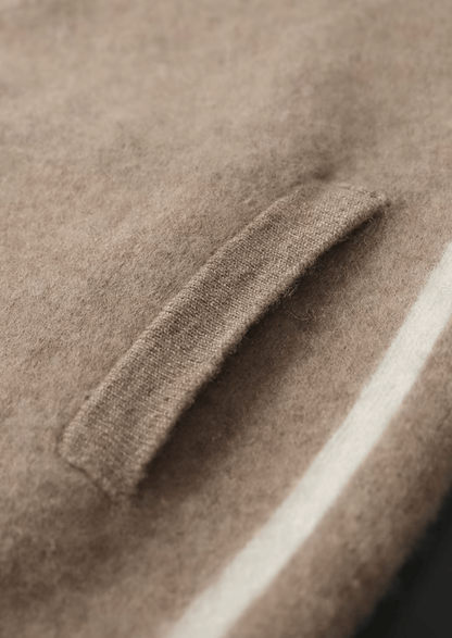 CASHMERE COMFORT SET – ZIP HOODIE & KNIT PANTS - LORMIER - 